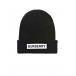 Черная шапка с логотипом на отвороте Burberry | Фото 1