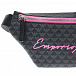 Поясная сумка с монограммой и розовой отделкой, 28х5х13 см Emporio Armani | Фото 5