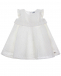 Белое платье с кружевной отделкой Tartine et Chocolat | Фото 1