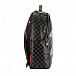 Черный рюкзак SHORE 21 DRIPS в серую клетку &quot;21&quot; 45x15x27 см, 1 кг SprayGround | Фото 2