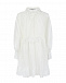 Белое платье с кружевной вышивкой  | Фото 2