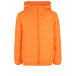 Оранжевая куртка с логотипом Fendi | Фото 1