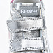 Серебристые кеды с принтом Falcotto | Фото 7