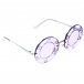 Фиолетовые очки с круглой оправой Monnalisa | Фото 1