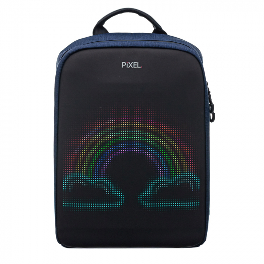 Рюкзак с LED-дисплеем PIXEL PLUS - NAVY (тёмно-синий) Pixel Bag | Фото 1