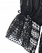 Черная блуза с кружевом Charo Ruiz | Фото 5