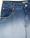 Джинсовые выбеленные брюки Brunello Cucinelli | Фото 3