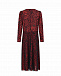 Красное платье с леопардовым принтом  | Фото 5