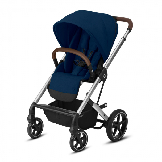 Прогулочная коляска Balios S Lux SLV Navy Blue с дождевиком CYBEX | Фото 1