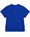 Синяя футболка с патчем &quot;орел&quot; Emporio Armani | Фото 2