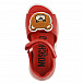 Красные босоножки с логотипом Moschino | Фото 4
