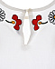 Белая блуза с вышивкой Stella McCartney | Фото 4