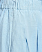 Шорты с поясом на резинке, голубые Deha | Фото 6