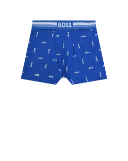 Трусы-боксеры, комплект 2 шт, серый/синий Hugo Boss (белье) Мультиколор, арт. J20327 871 | Фото 2