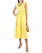 Желтое приталенное платье 120% Lino | Фото 2