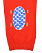 Красные спортивные брюки с заплатками &quot;скейты&quot; Stella McCartney | Фото 3