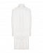 Белое платье-рубашка MM6 Maison Margiela | Фото 2