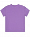Фиолетовая футболка с принтом  | Фото 2