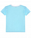 Голубая футболка с принтом &quot;тигр&quot; La Perla | Фото 2