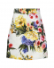 Юбка-шорты с цветочным принтом Dolce&Gabbana | Фото 1