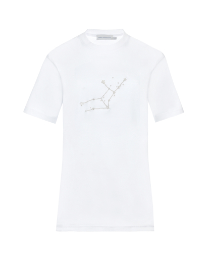 Белая футболка созвездие Дева  | Фото 1