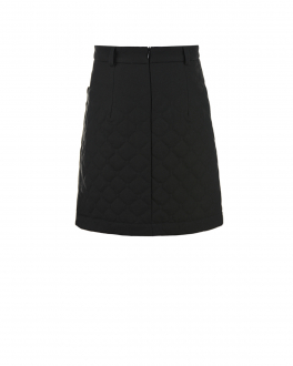 Черная юбка со стеганой отделкой Prairie Черный, арт. 204F21311FW Черный | Фото 2