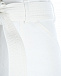 Белые шорты с поясом-лентой Parosh | Фото 8