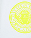 Трикотажные бермуды с желтым лого Balmain | Фото 3