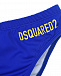 Синие плавки с логотипом Dsquared2 | Фото 3