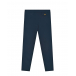 Синие трикотажные брюки Aletta | Фото 1