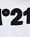 Белая футболка с аппликацией-логотипом No. 21 | Фото 6