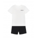 Черно-белая пижама с логотипом Calvin Klein | Фото 1
