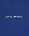 Темно-синий свитшот с белой надписью Emporio Armani | Фото 3