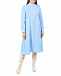 Голубое приталенное платье Audrey Pietro Brunelli | Фото 2