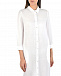 Белое платье-рубашка 120% Lino | Фото 7