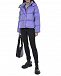 Короткая лиловая куртка с капюшоном Naumi | Фото 3