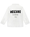 Белая рубашка с логотипом Moschino | Фото 2