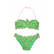 Зеленый купальник с принтом &quot;ромашки&quot; Saint Barth | Фото 1