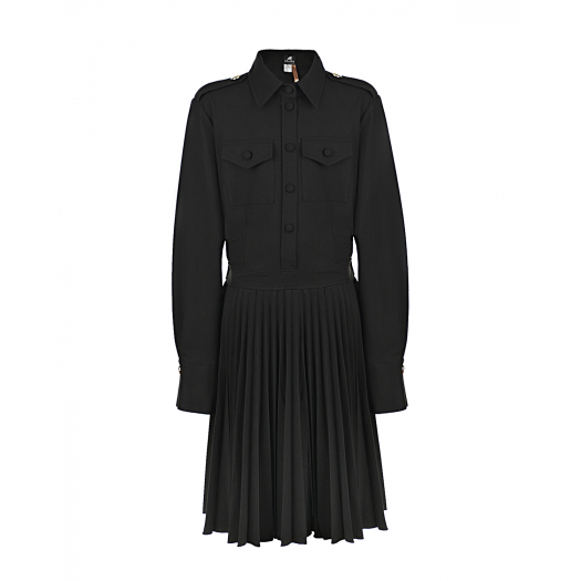 Черное платье -рубашка Prairie | Фото 1