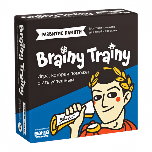 Игра-головоломка Развитие памяти BRAINY TRAINY | Фото 1