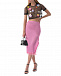 Розовая юбка с кружевным кантом Mo5ch1no Jeans | Фото 3