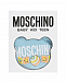Комплект: комбинезон, слюнявчик и шапка, голубой Moschino | Фото 12