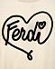 Джемпер из хлопка и кашемира с логотипом Fendi | Фото 3