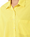Желтая рубашка с лого на манжете Hinnominate | Фото 8