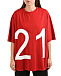 Красная футболка с логотипом No. 21 | Фото 8