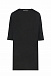 Черное платье с принтом &quot;Karl and Choupette&quot; Karl Lagerfeld kids | Фото 2
