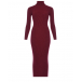 Бордовое платье LA ROCHE Pietro Brunelli | Фото 1