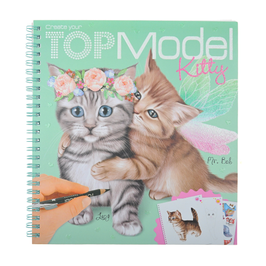 Книга DEPESCHE -раскраска Создай своего Котёнка TOPModel эксклюзивная  | Фото 1