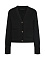 Кардиган из шерстяного трикотажа, черный
