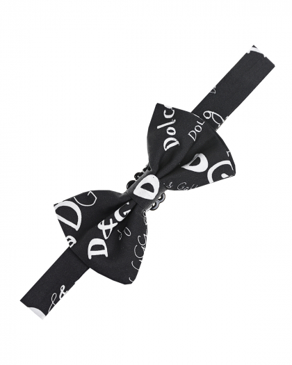 Галстук-бабочка с логотипом Dolce&Gabbana | Фото 1